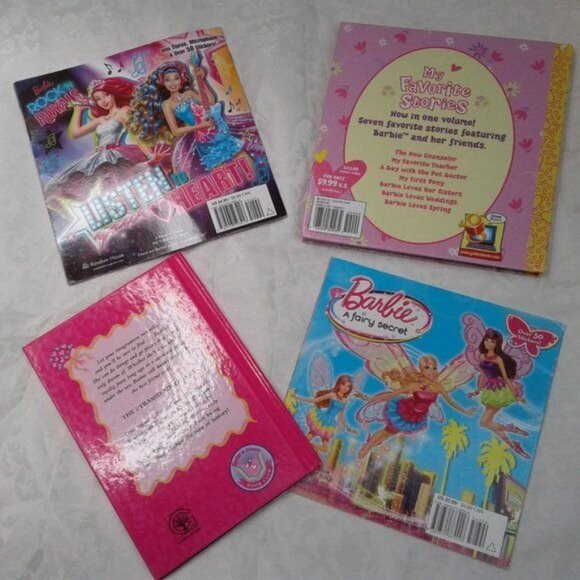 Barbie 10-Book Bundle: My Favorite Stories, Fairy Secret, Rock-N-Royals, Pyramid - Picture 2 of 15